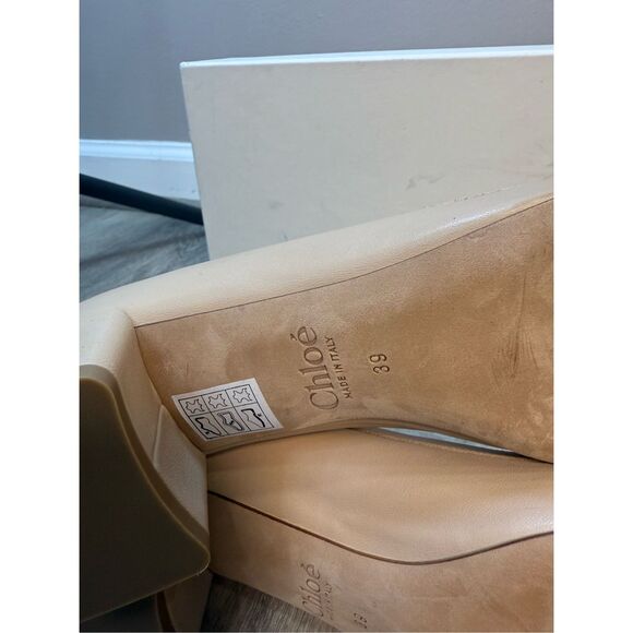 CHLOÉ Marcie leather pumps EU39/US9 $790 - Picture 12 of 15